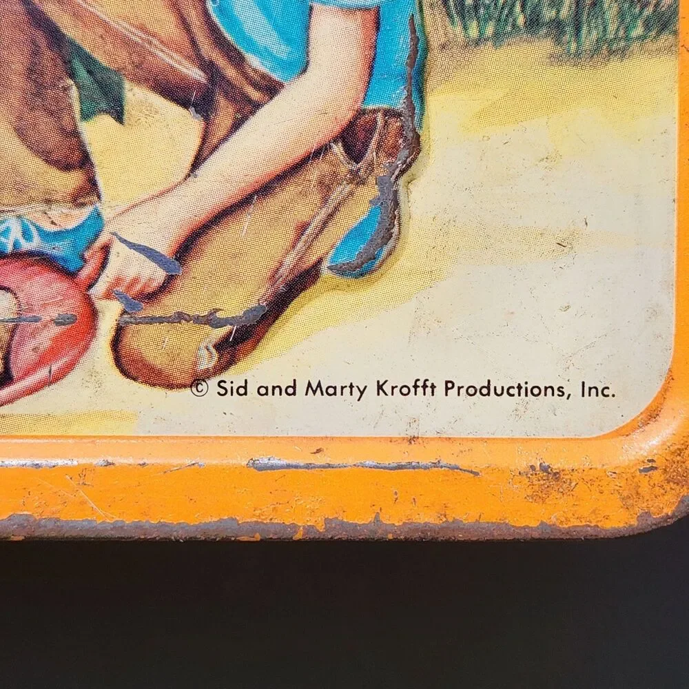 Vintage 1974 Sigmund & The Sea Monsters Lunchbox Aladdin Industries No Thermos